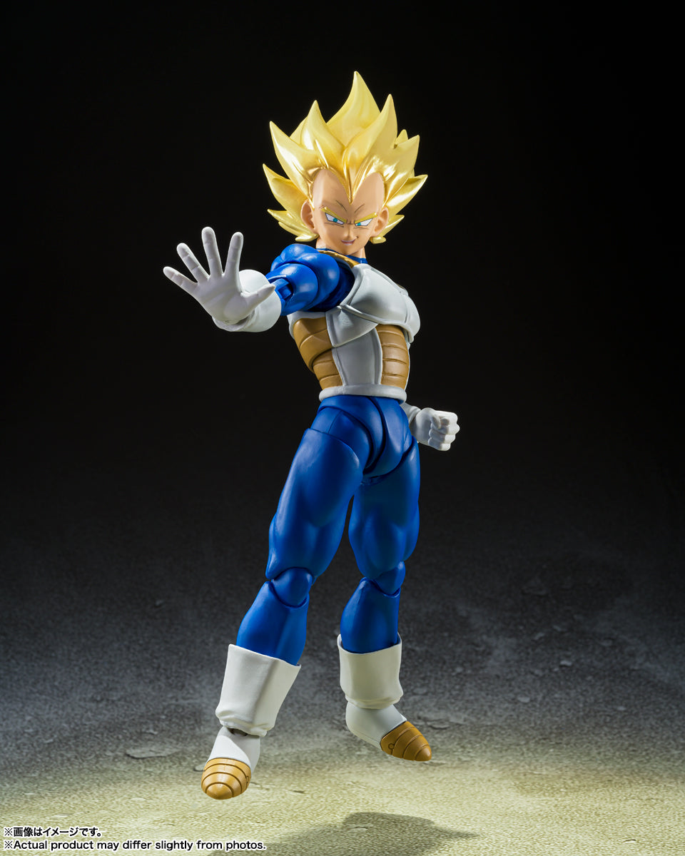 SH Figuarts Collectible Figure - Super Saiyan Vegeta in Awakened Super Saiyan Blood Form