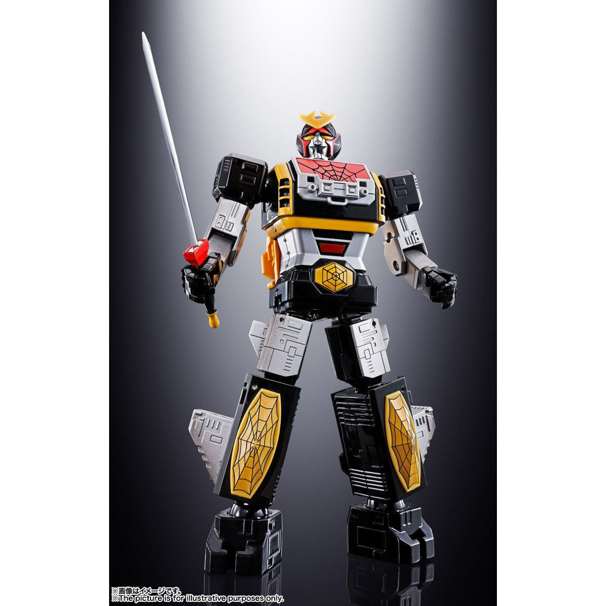 Re-released Spiderman Soul of Chogokin GX-33R Leopardon Action Figure & Marveler Summoning Set Toy