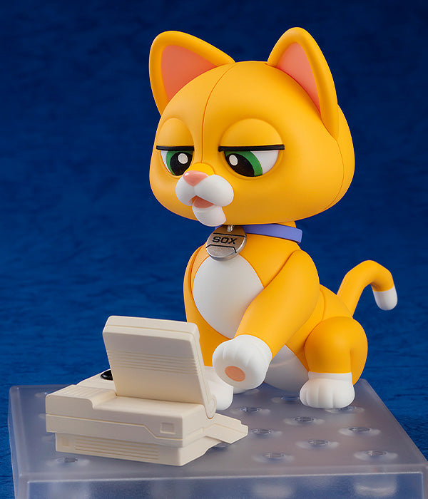 Nendoroid Collectible Figure of Buzz's Companion Robot Sox from the Movie Lightyear