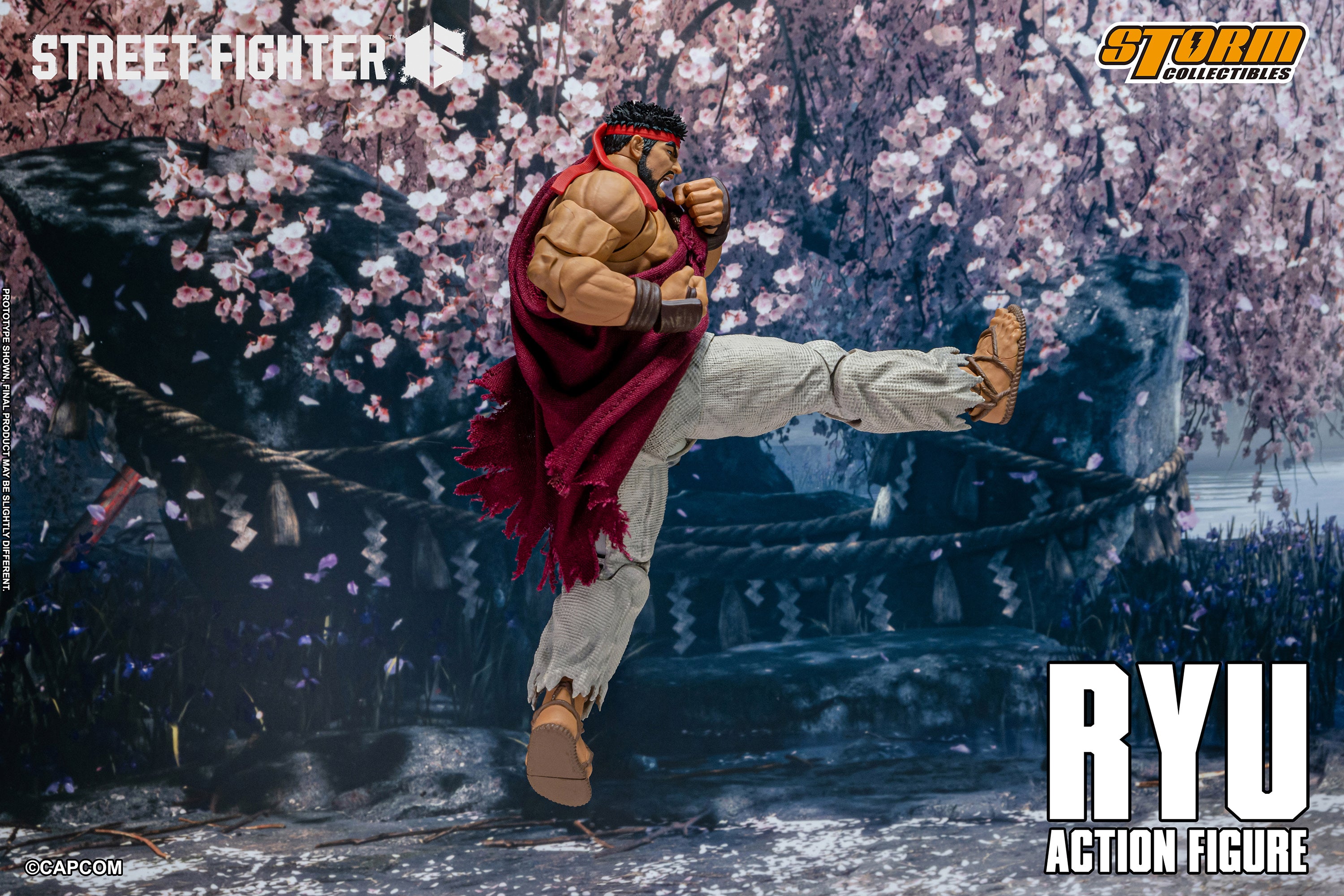 Storm Collectibles Action Figure - Ryu from Street Fighter 6