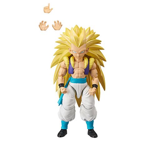 Dragon Ball Collectible Action Figures Wave 12 Set Featuring Broly, Android 18, and Gotenks