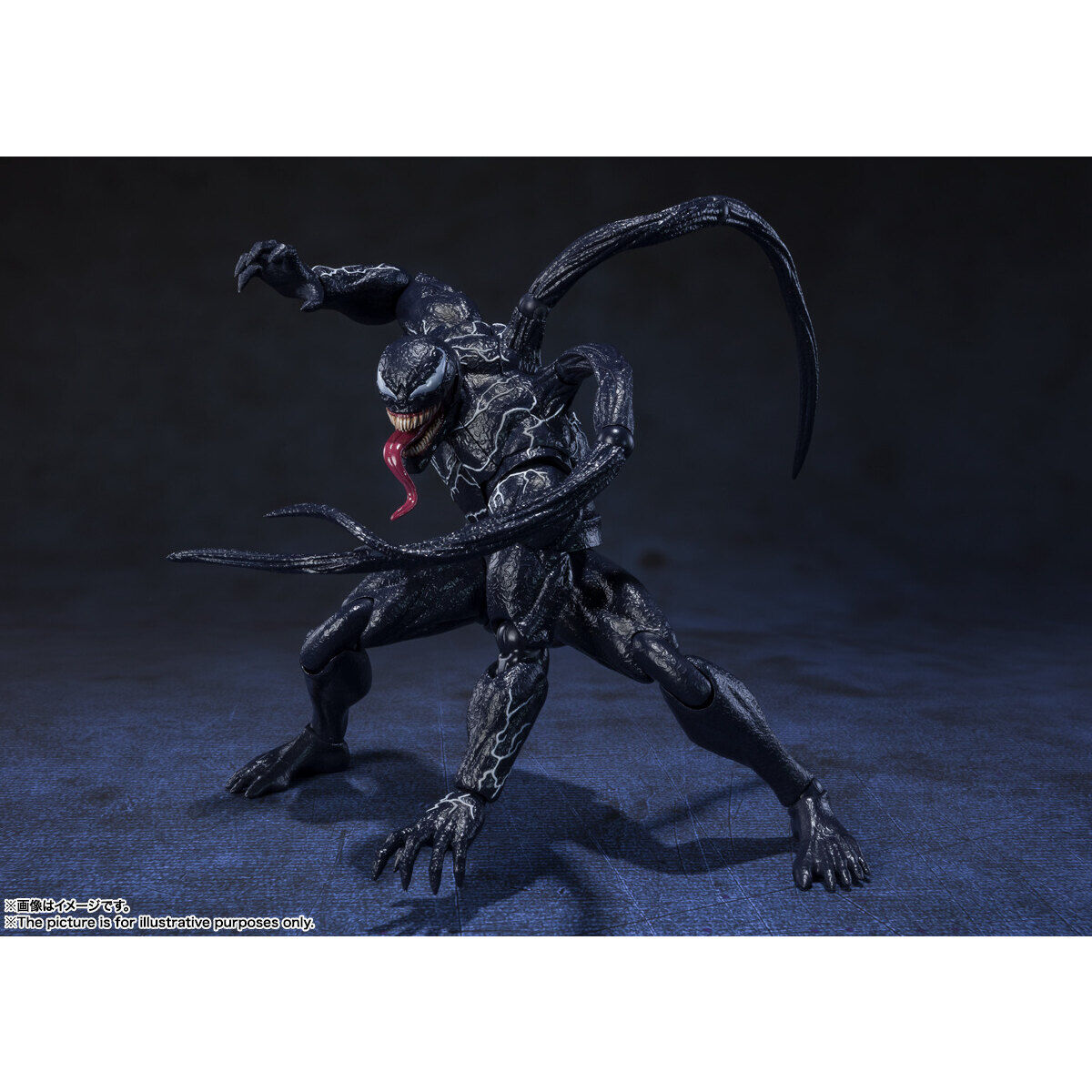 SH Figuarts Highly Poseable Venom from Let There Be Carnage Movie