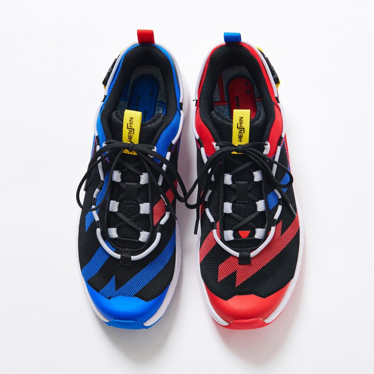 Kamen Rider Build Inspired Sneakers with Unique Henshin Design