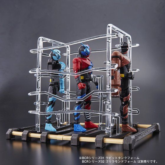 Fantastic BCR Snap Ride Builder Set for Re - creating Henshin Sequences