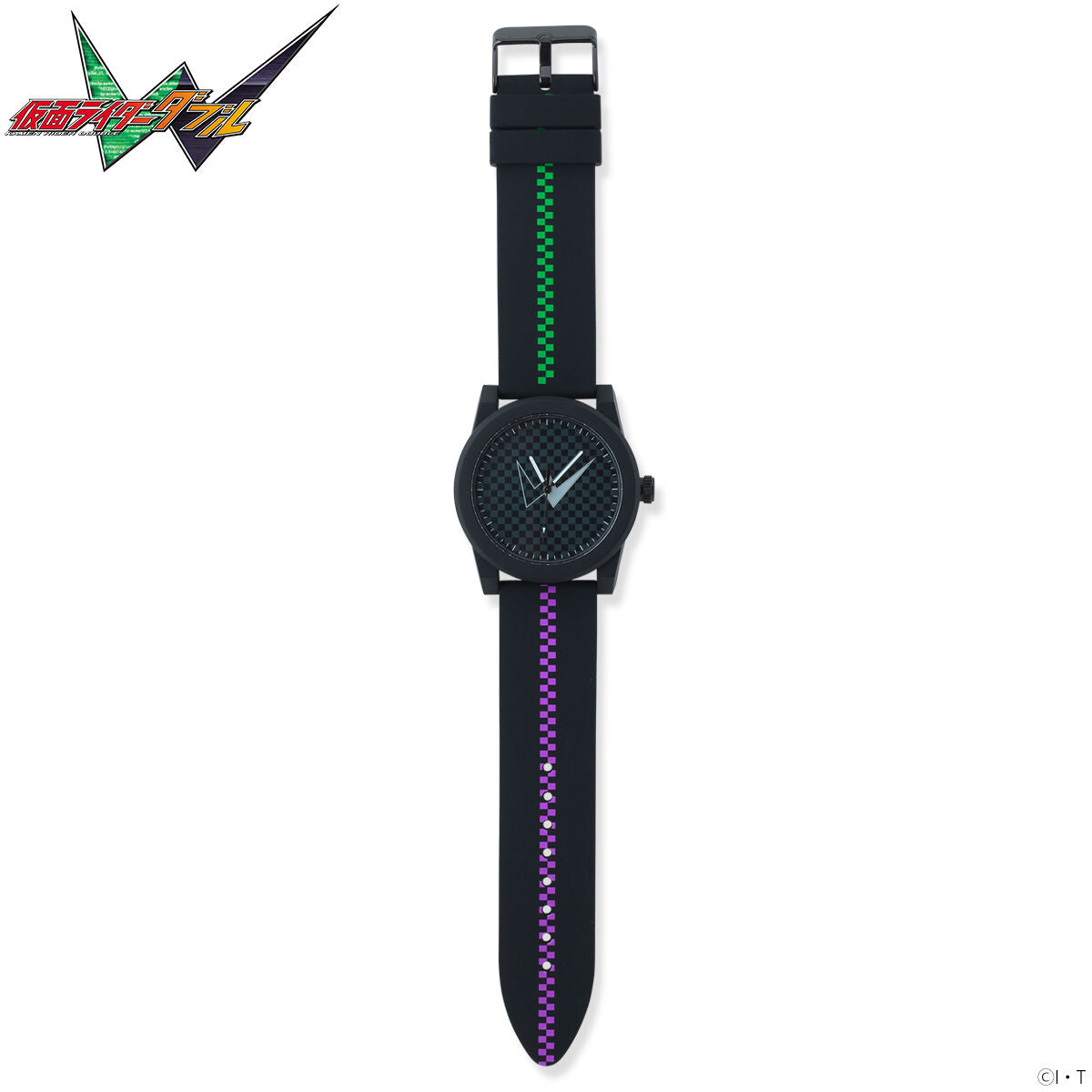 Kamen Rider W Style Collectible Wristwatch for Fans