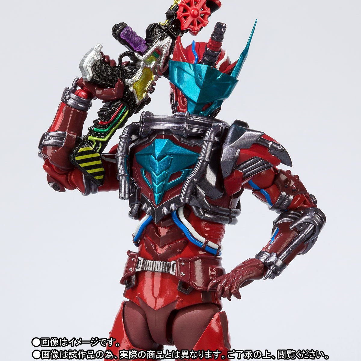 S.H. Figuarts Blood Stark - 3rd Build Figure with Weapons and Steam Effects