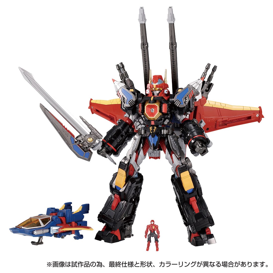 Diaclone x Gridman Super God Combined Battles Collectible Gridman Action Figure