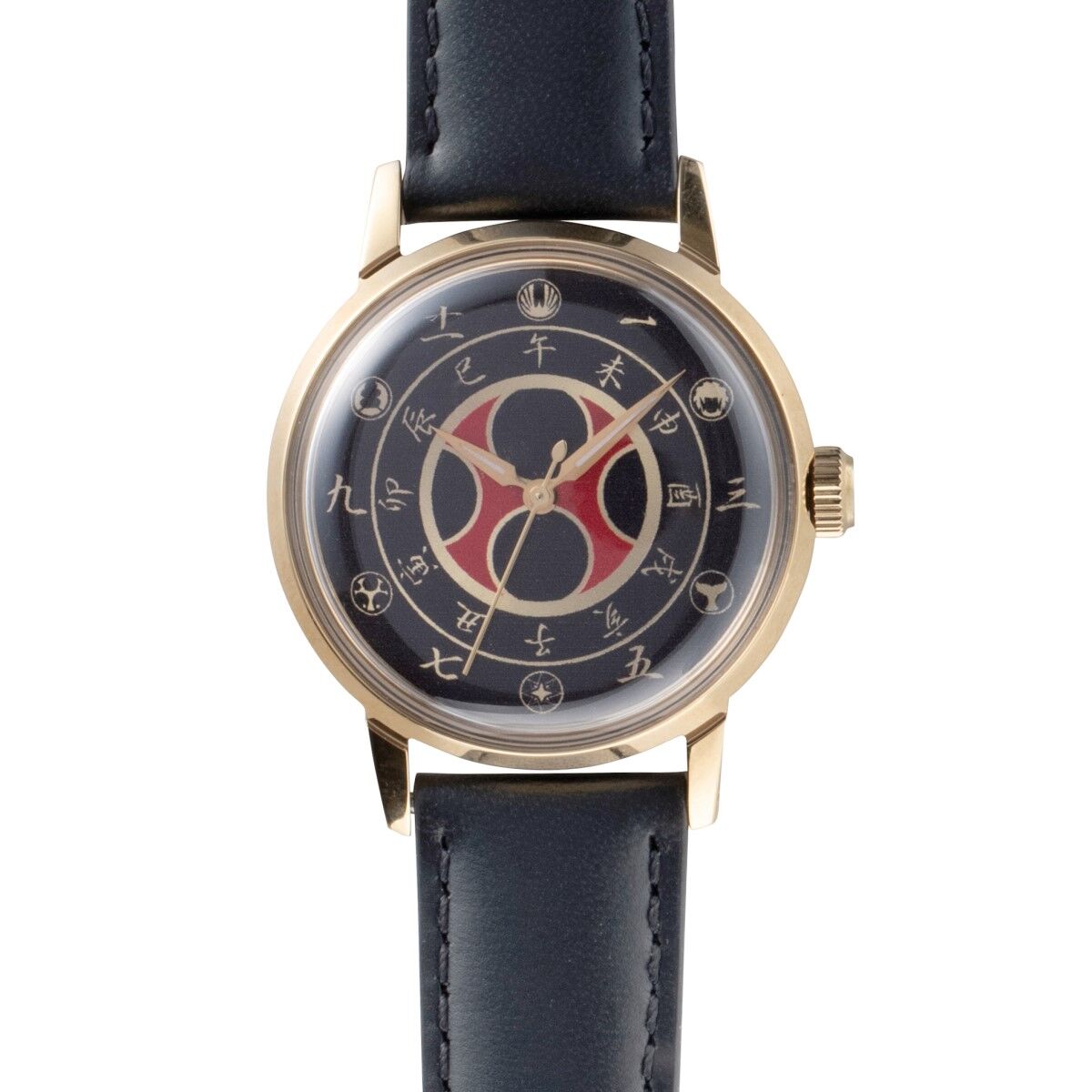 Hurricaneger Leather Strap Water-Resistant Wristwatch for Everyday Use