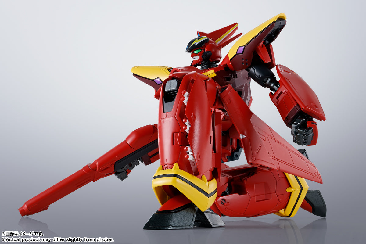 Bandai Hi-Metal R Collectible VF-19 Kai Fire Valkyrie Model from Macross 7