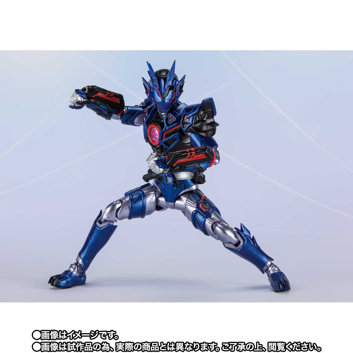 SH Figuarts Collectible Action Figure - Kamen Rider Vulcan Assault Wolf Model