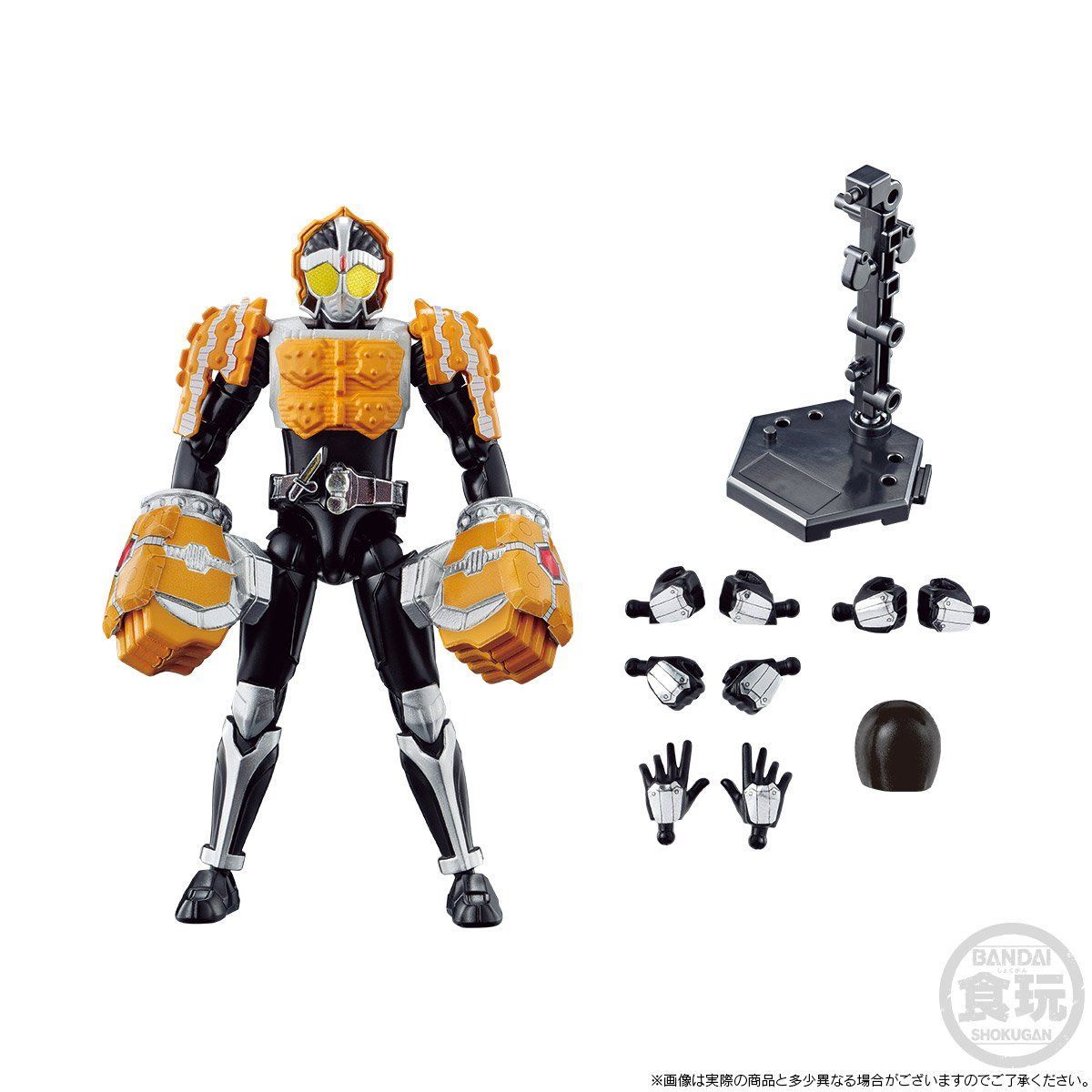 SODO Chronicle Action Figure Set Featuring Kamen Rider Kurokage and Knuckle Arms