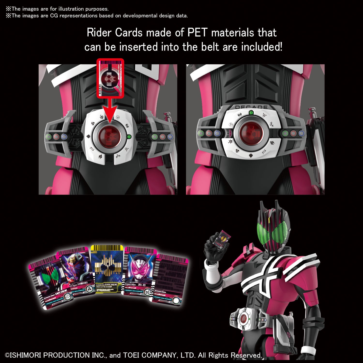 Standard Figure Rise Kamen Rider Decade Model Kit