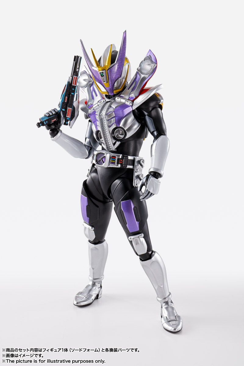 SH Figuarts Action Figure of Kamen Rider Den - O in Sword Form and Gun Form