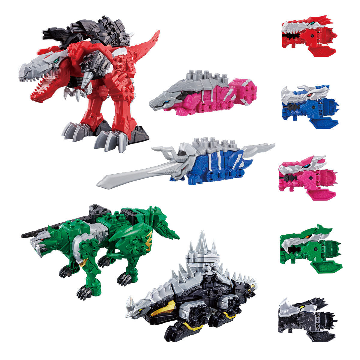 DX KishiRyuOh Five Knights Action Figure Box Set