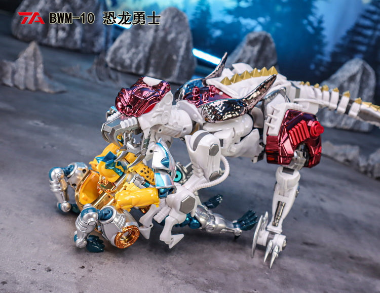 TransArt BWM - 10 Cool Metal Dinosaur Transforming to Bad - ass Robot