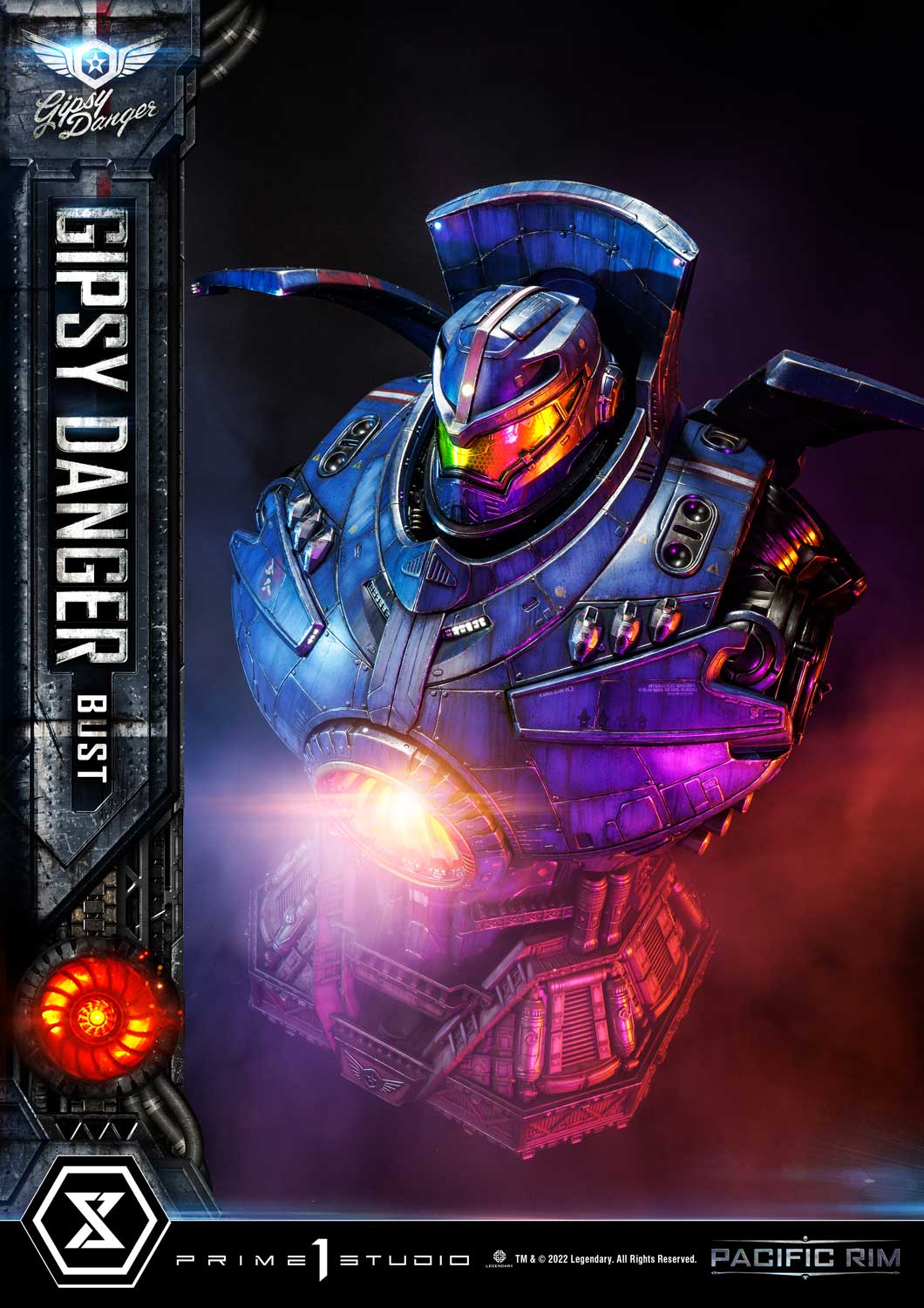 Pacific Rim Gipsy Danger Life - Size Bust Collectible Model