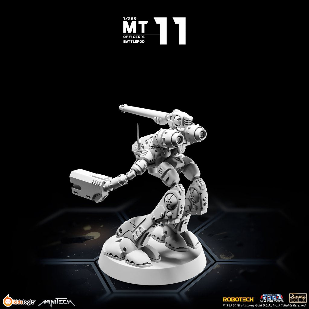 Miniature Collectible Minitech MT11 Officers Battlepod from Macross/Robotech Series