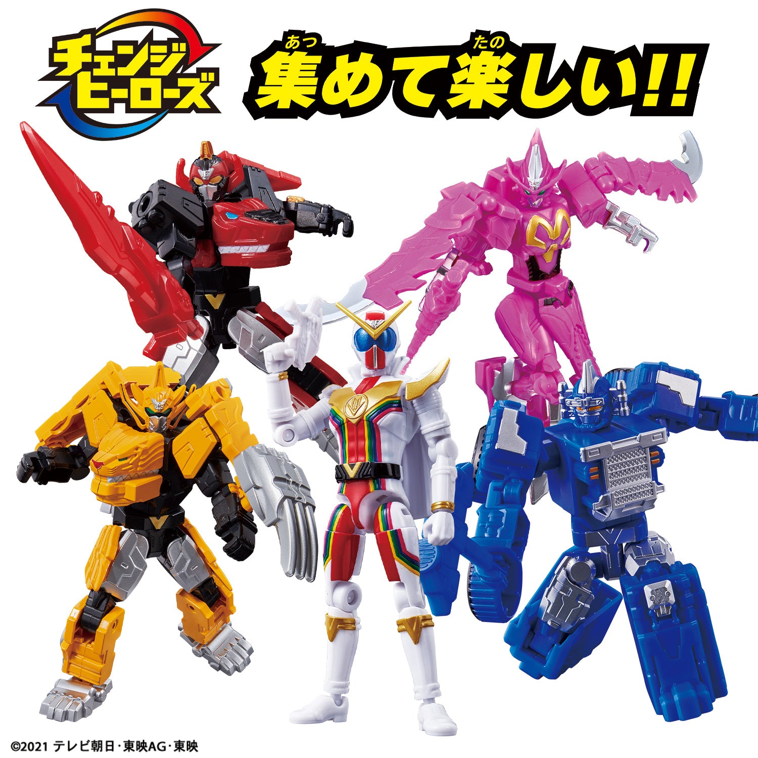 Collectible Zenkaiger Change Heroes Series Action Figures