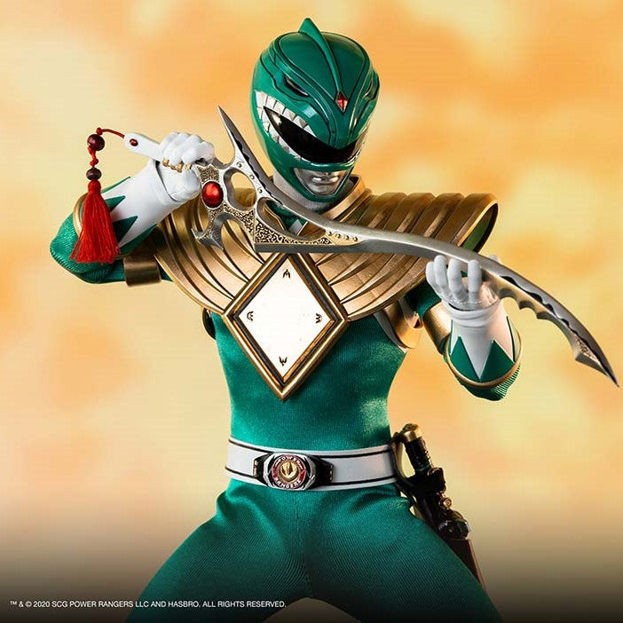 ThreeZero 1/6 Scale Collectible Green Power Ranger Action Figure