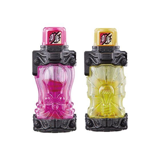 DX Octopus and Light Full Bottle Set for Build Driver, Phone, and Associated Weapons
