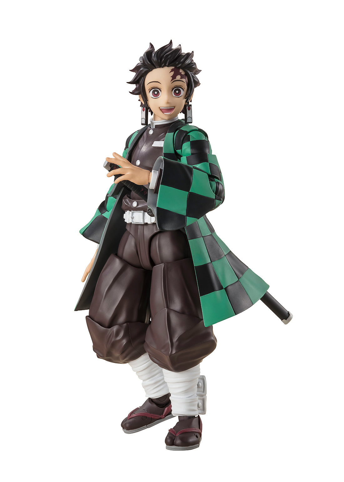 SH Figuarts Highly Poseable Tanjiro Kamado Figure from Demon Slayer
