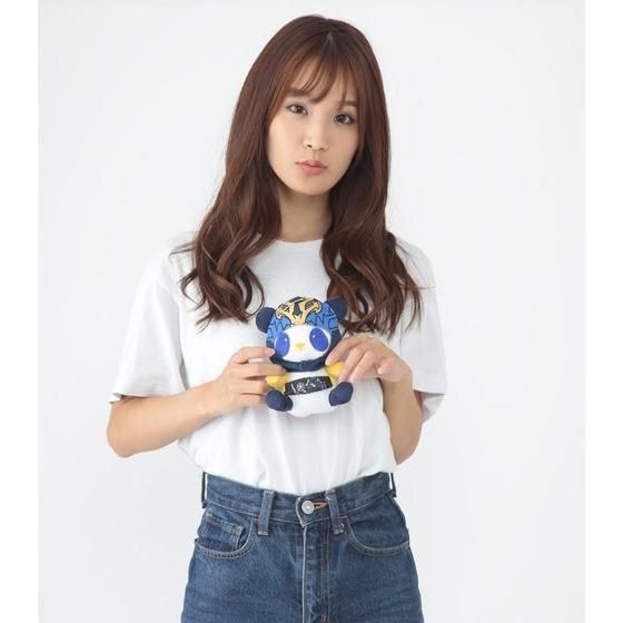 ROG Kamen Rider Build Masked Panda Plush Keychains with Removable Accessories