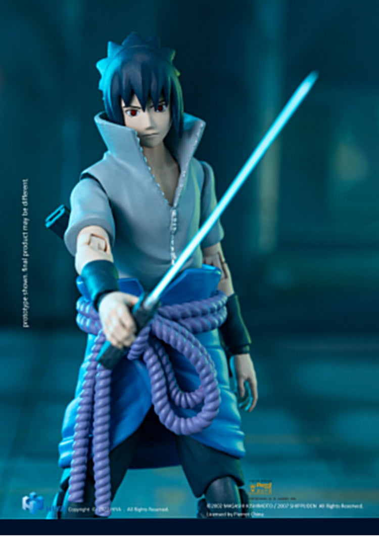 HIYA Toys Fine 1/12 Scale Naruto Sasuke Uchiha Action Figure