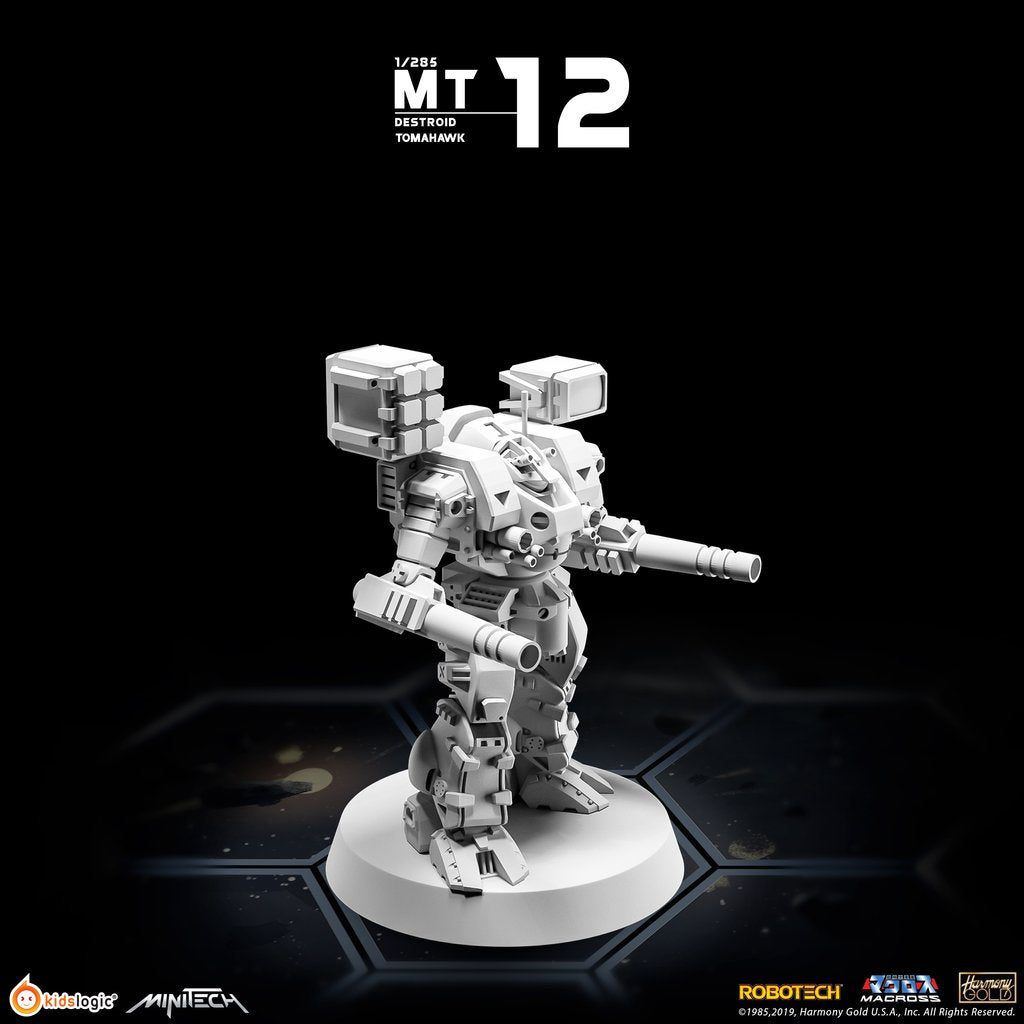 MiniTech MT12 Destroid Tomahawk: 1/285 Scale Unpainted Miniature Model