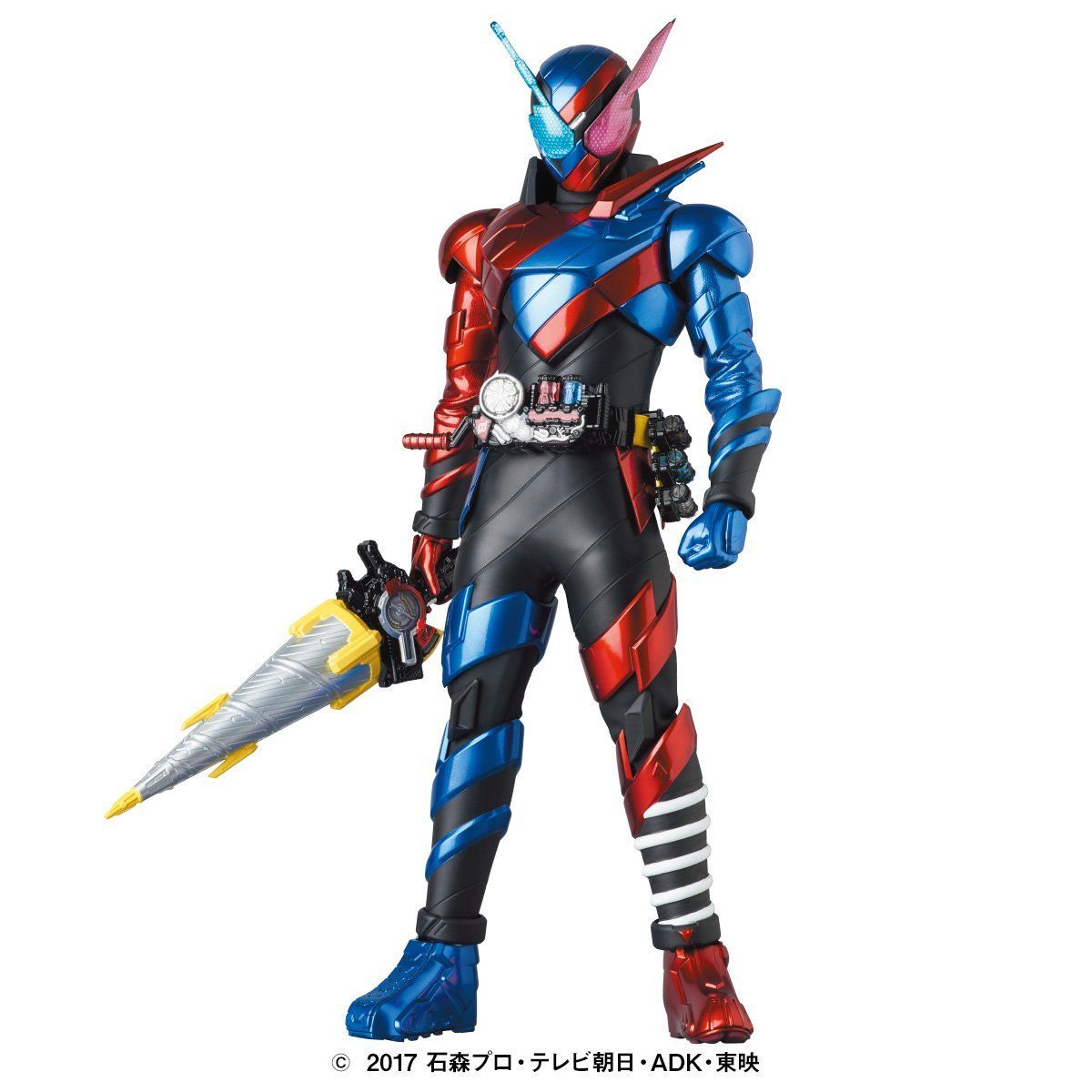 RAH Action Figure - Genesis Kamen Rider Build in Rabbit Tank Form