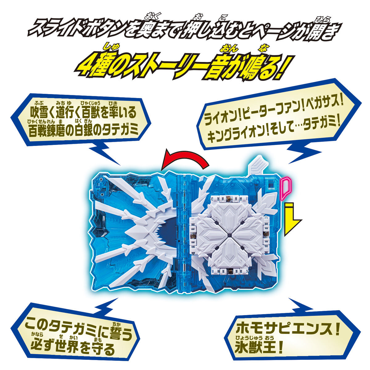 DX Tategami Hyoujuu Senki's Awesome Wonder Ride Book