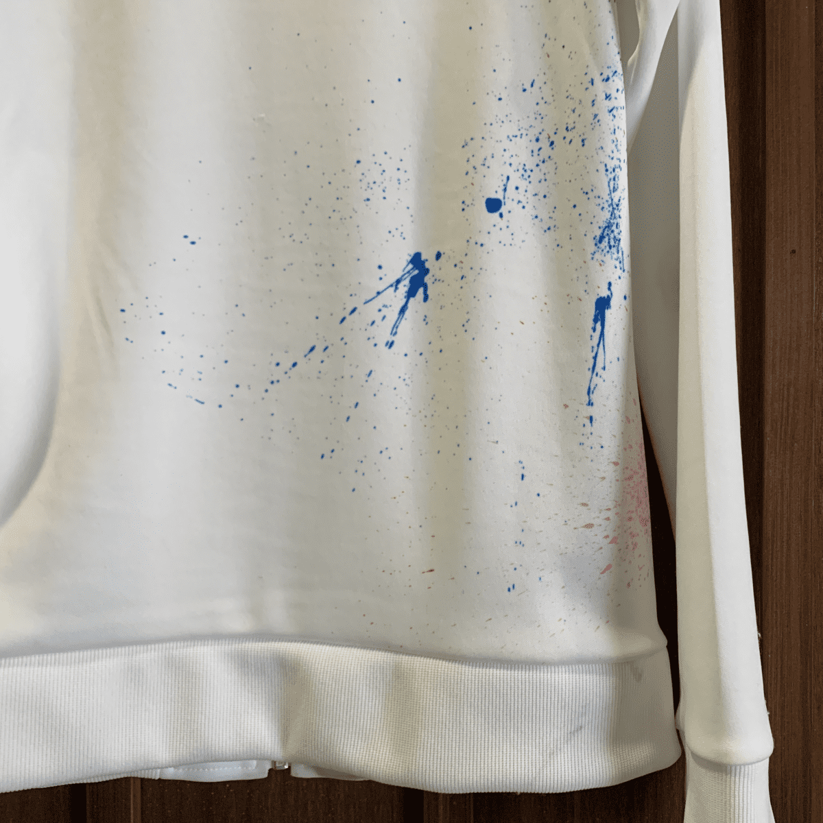 Kaito's Stylish Paint - Splattered Fashion Jacket