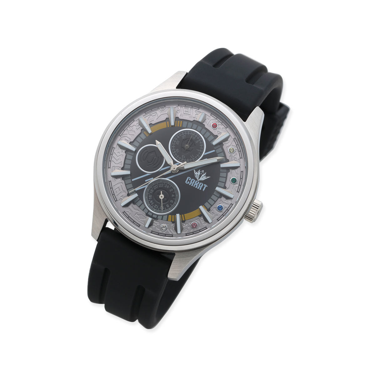 Collectible Mashin Sentai Kiramager Themed Stainless Steel Wristwatch for Fans