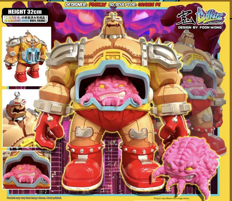 Teenage Mutant Ninja Turtles (TMNT) Licensed Bulkyz Series Collectible Figure of Krang