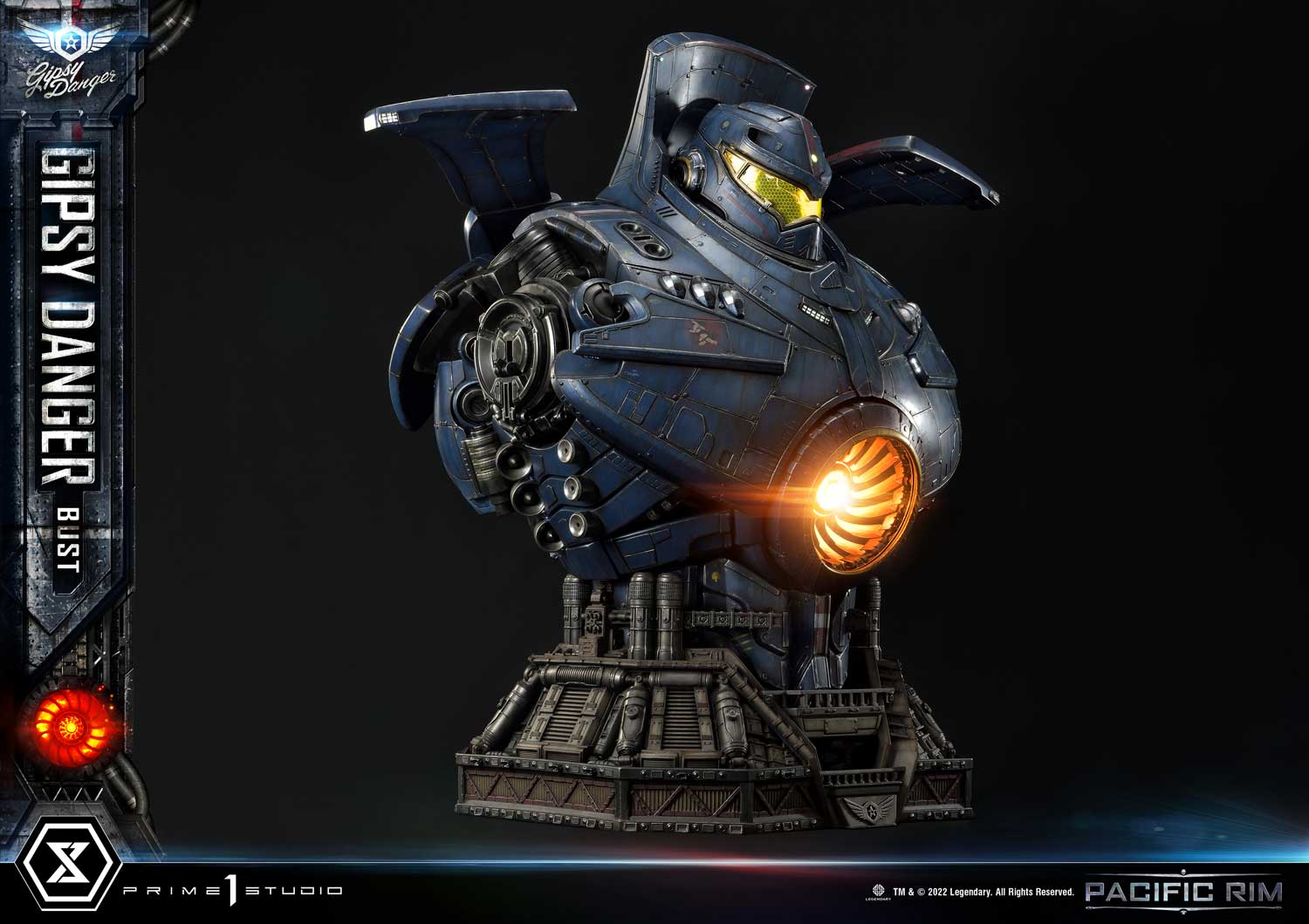 Pacific Rim Gipsy Danger Life - Size Bust Collectible Model