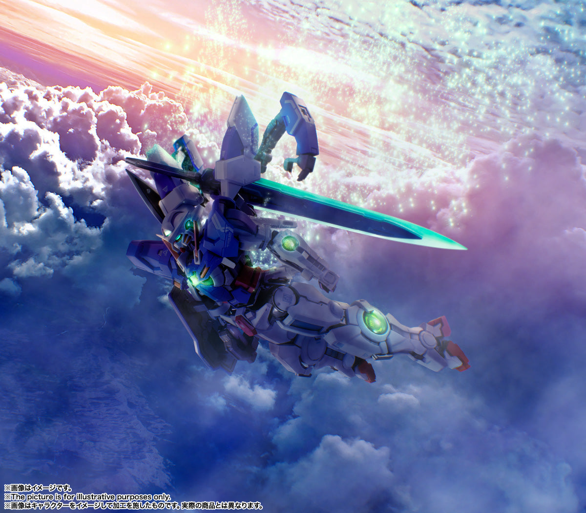 High - Quality METAL BUILD Collectible Figure of Gundam Devise Exia from Mobile Suit Gundam 00