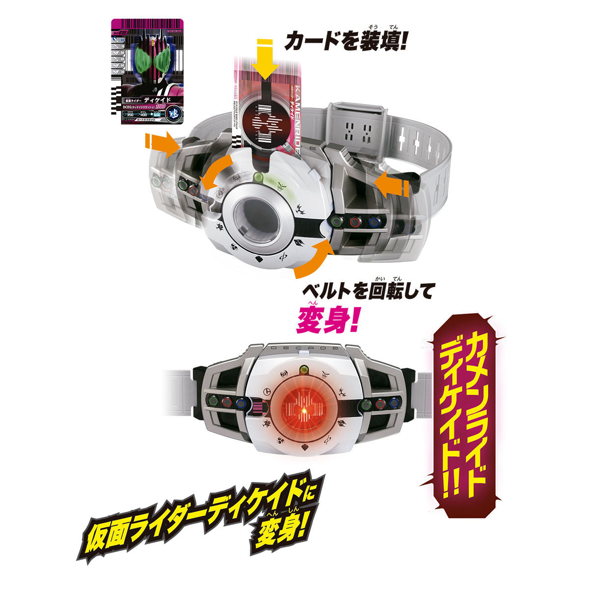 DX Decadriver 20th Anniversary Edition - A Re - released Special Decade Driver Set