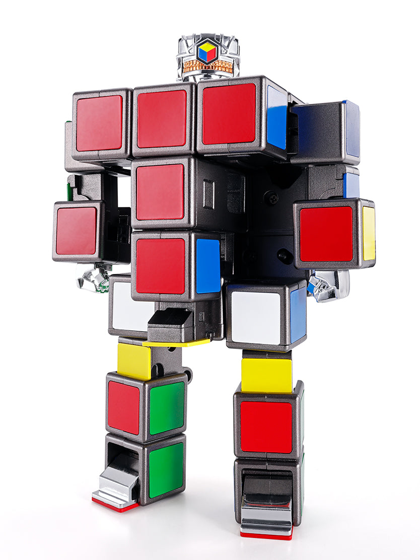 50th Anniversary Die - cast Chogokin Rubik's Cube Transforming into 5.7' Robot