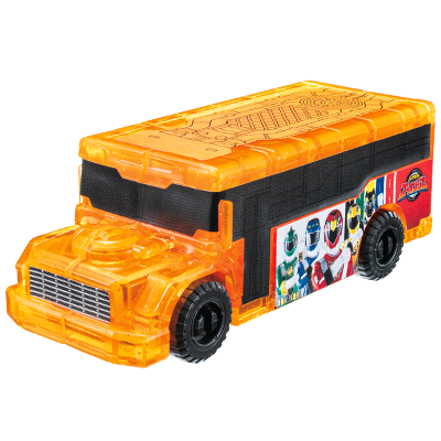 TV-Kun Exclusive Special Translucent BoonBoom Legend Bus Model Featuring Go-Onger