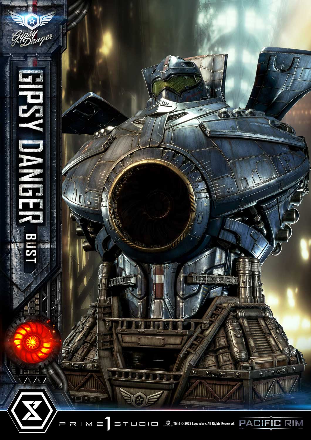 Pacific Rim Gipsy Danger Life - Size Bust Collectible Model