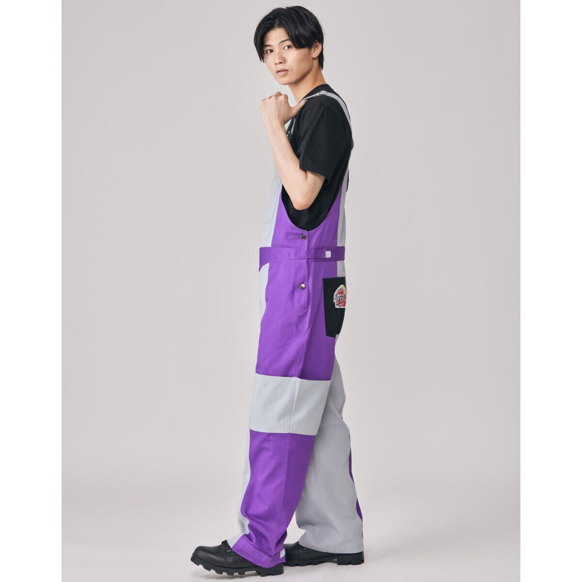 Boon Brand Violet Colored Pit Crew Work Overalls for Men and Women