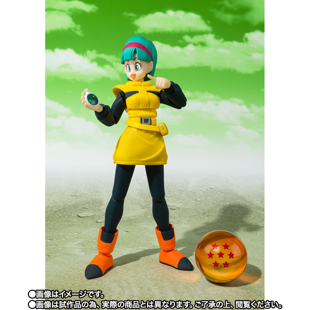 SH Figuarts Action Figure - Bulma on the Journey to Planet Namek