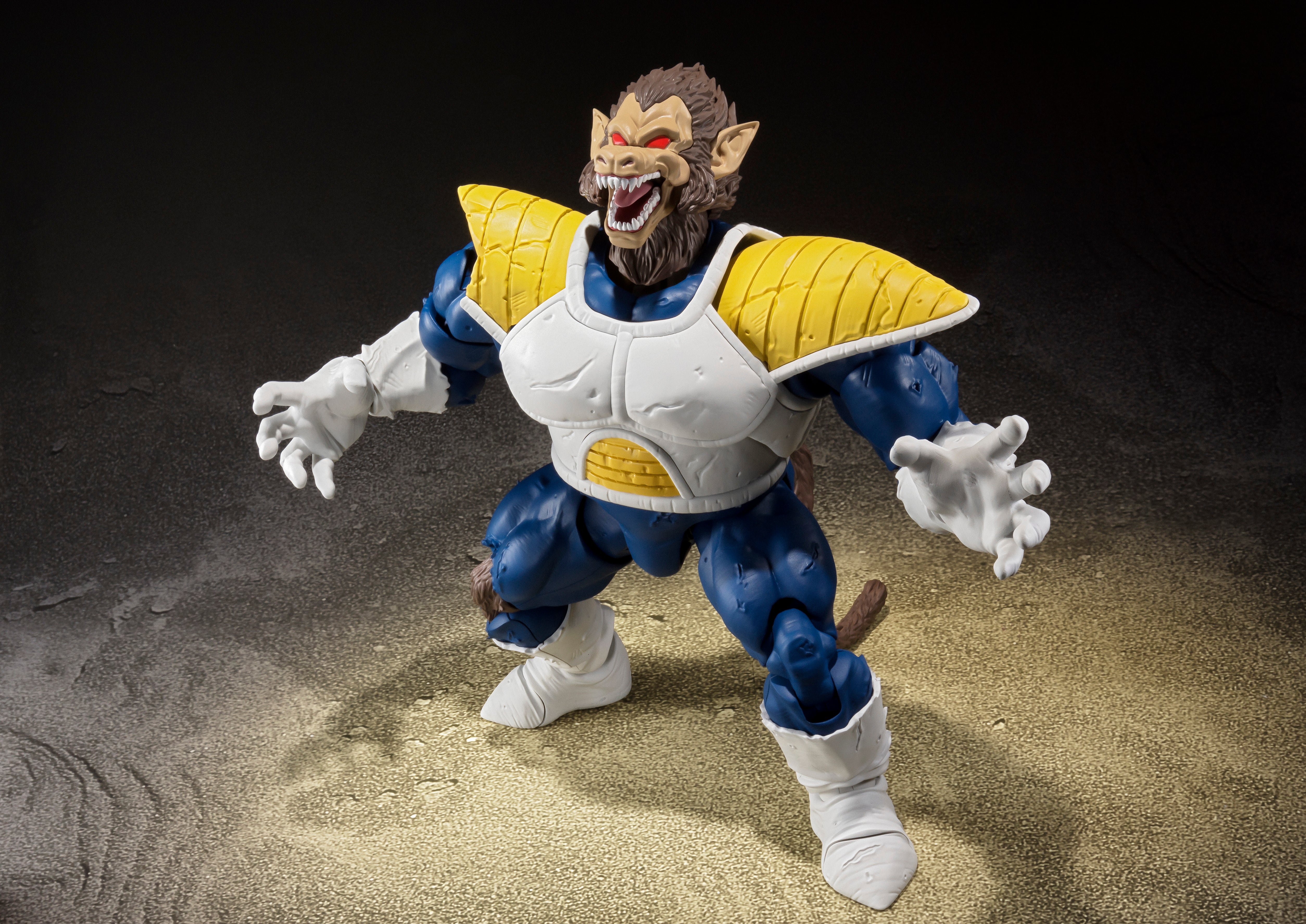 S.H. Figuarts Poseable Great Ape Vegeta Figure