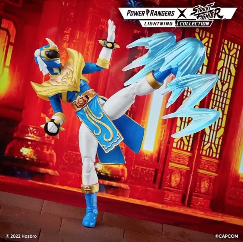 6 - inch Lightning Collection Morphed Chun - Li Phoenix Ranger Action Figure