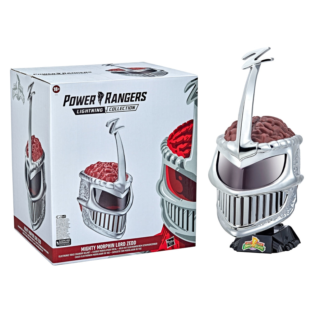 Lightning Collection Cosplay Helmet Inspired by Lord Zedd, the Iconic Villain from Mighty Morphin Power Rangers