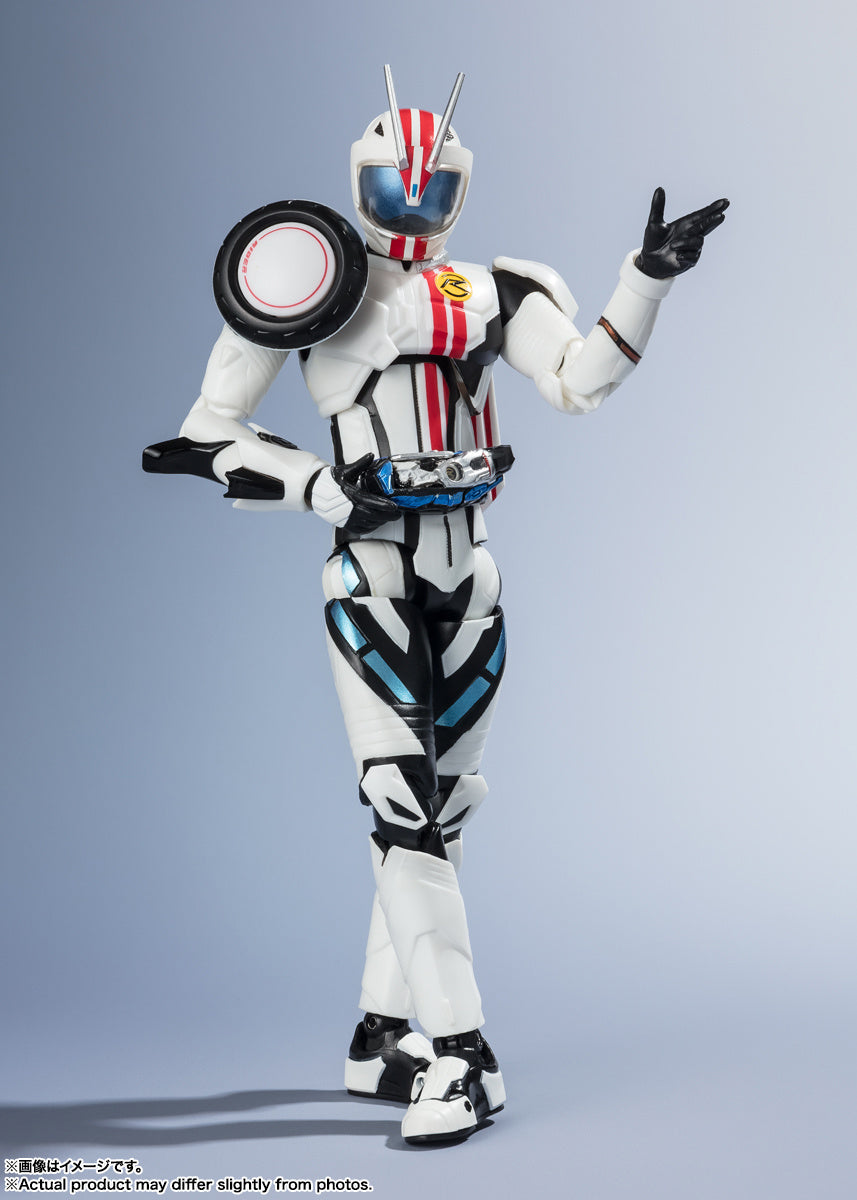 SH Figuarts Heisei Generations Edition - Poseable Kamen Rider Mach with Weapons