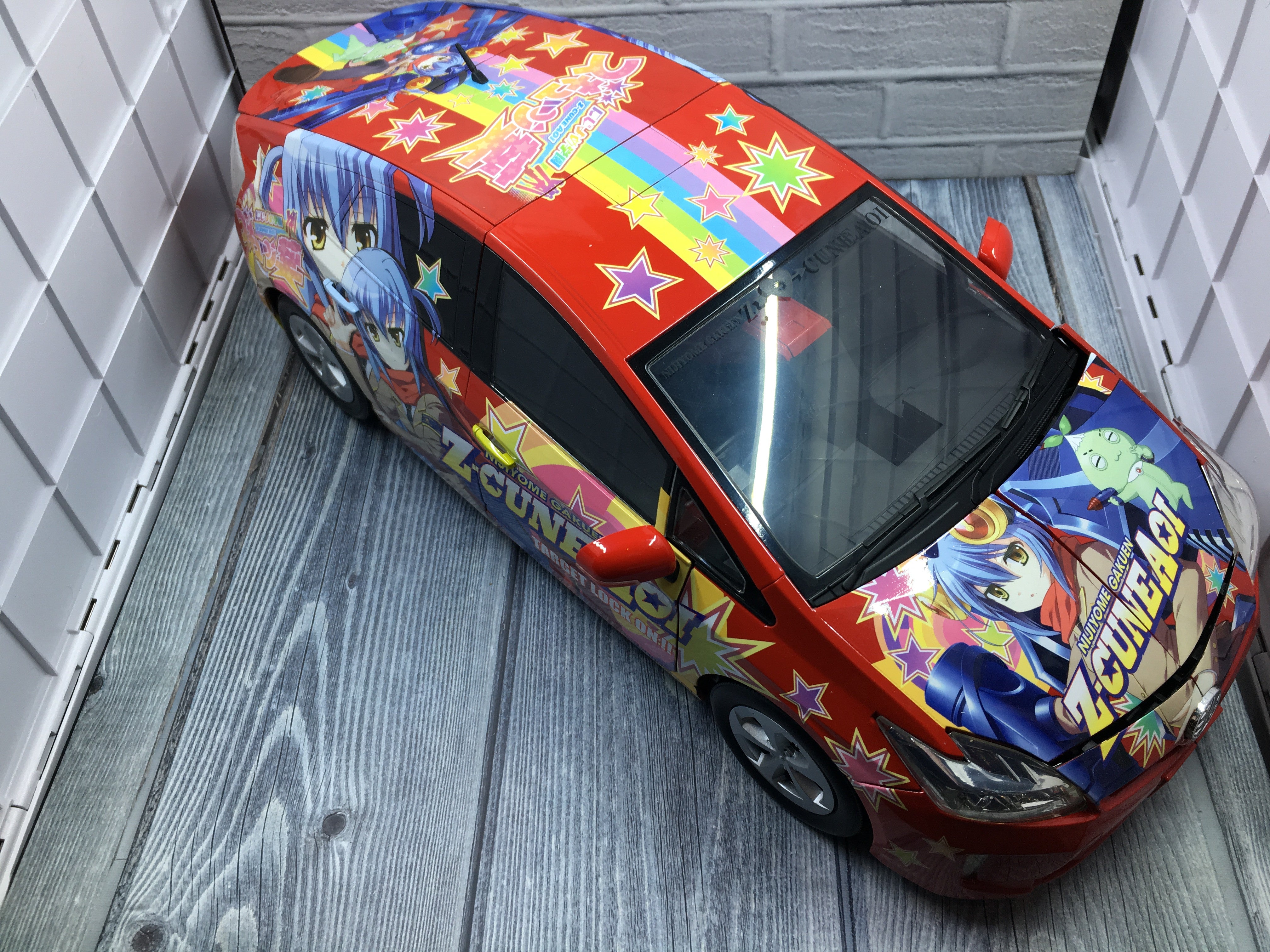 Gigantic Akibaranger Tamashii Figuart Itasha Robo Mecha with Accessories