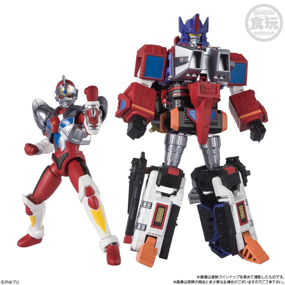 Super Compact Minipla Thunder Gridman Toy Model