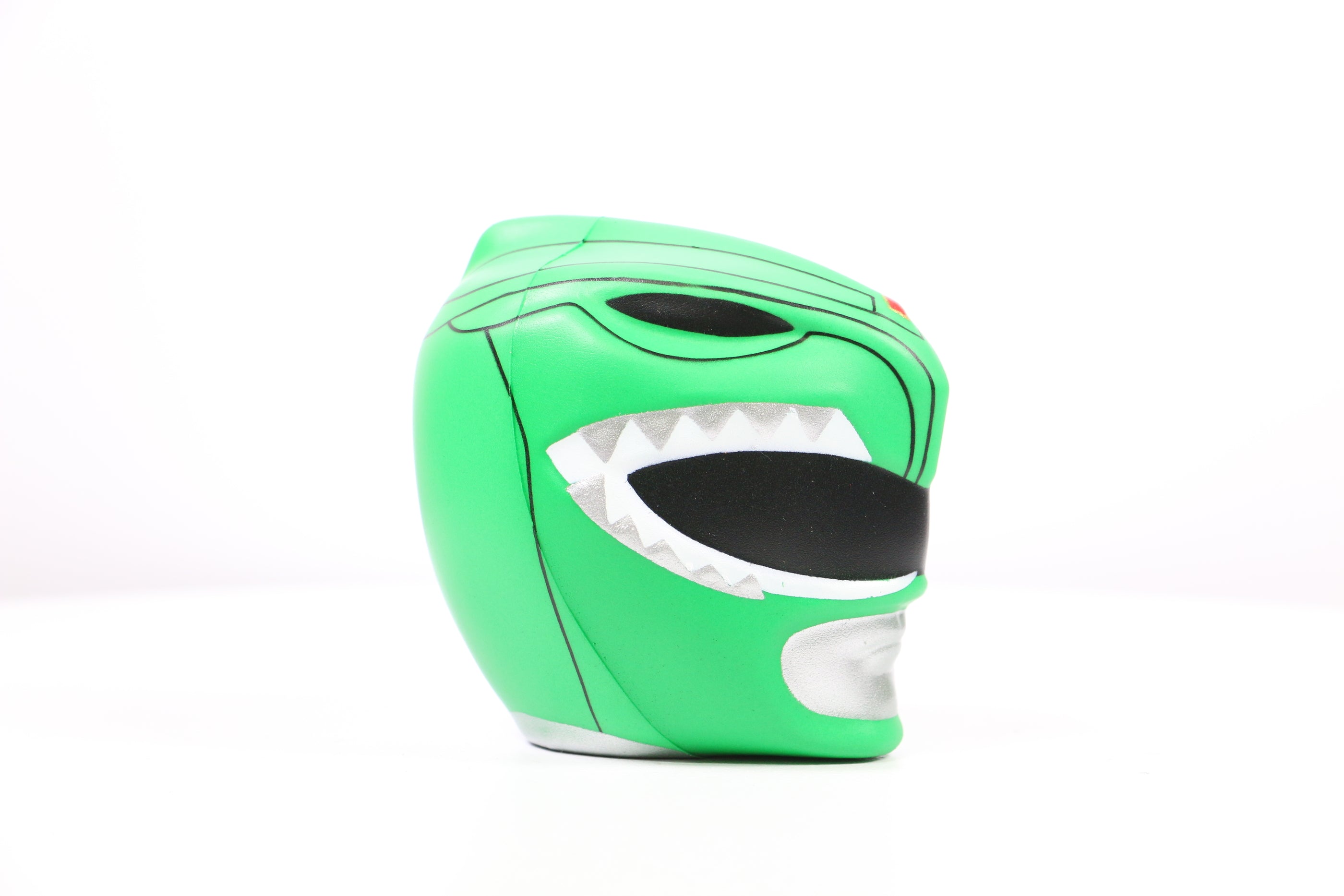 Smashies Authentic Power Morpher and Detailed 4' Green Ranger Helmet Collectible Set