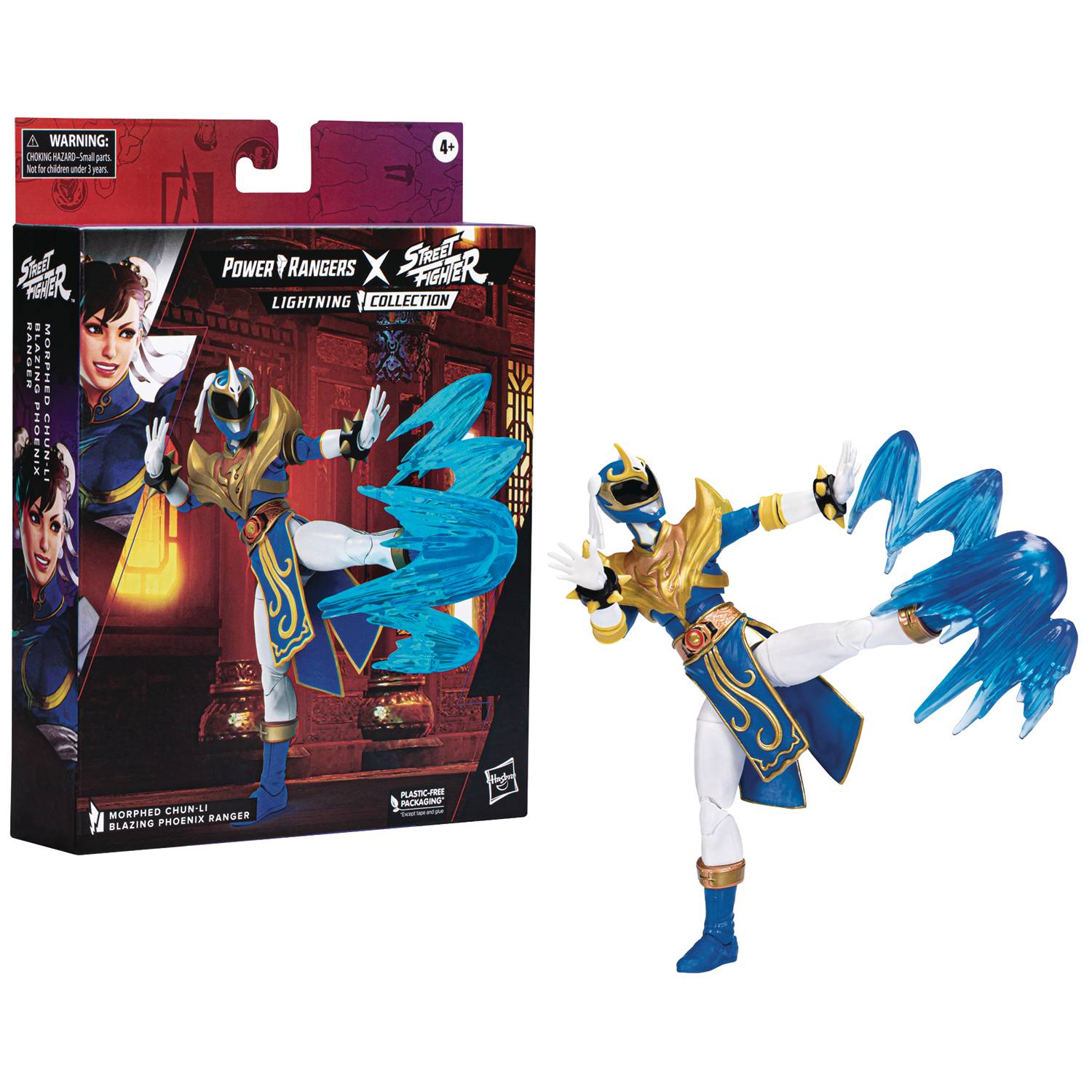 6 - inch Lightning Collection Morphed Chun - Li Phoenix Ranger Action Figure