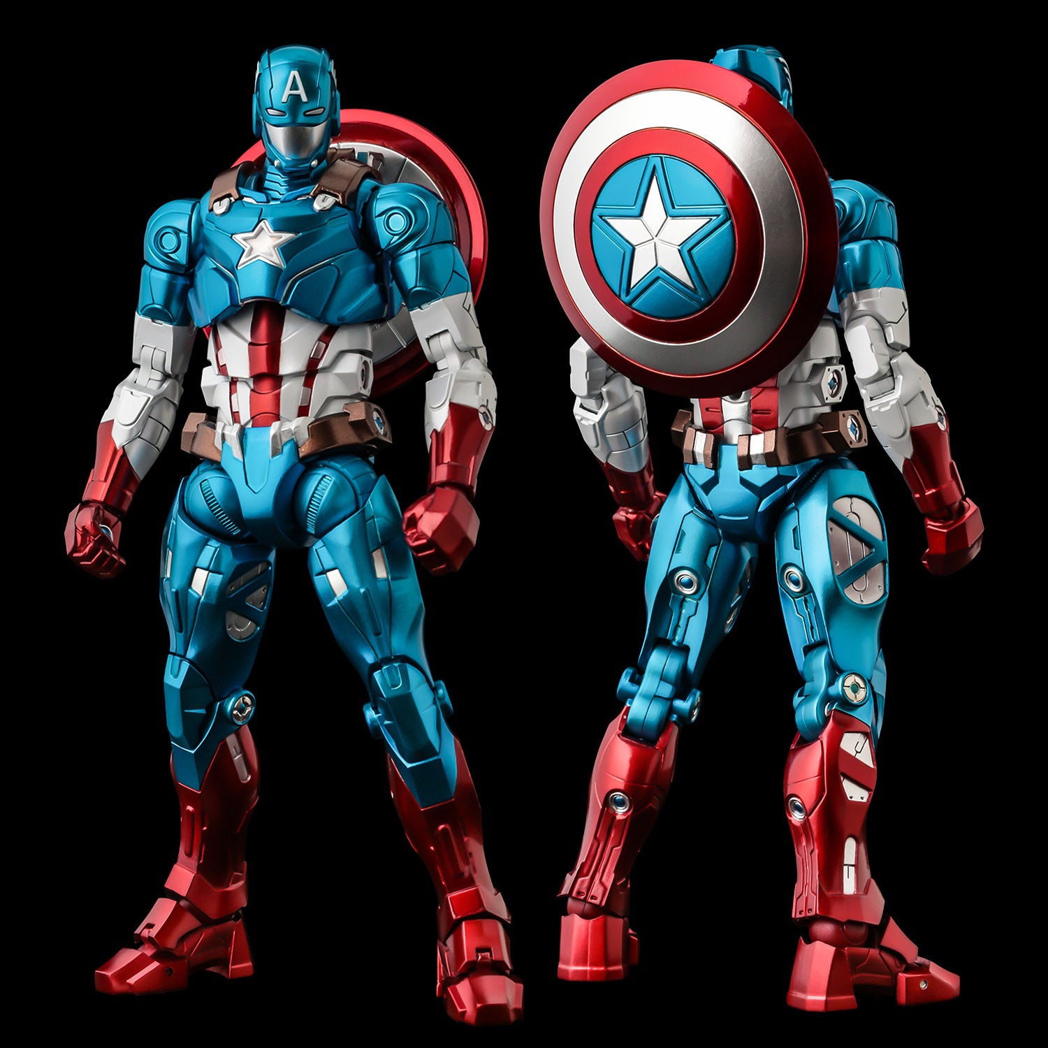Captain America Collectible Fighting Armor Figurine